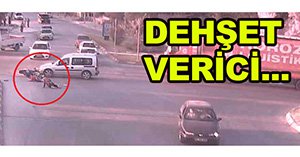 Dehşete düşüren görüntüler...