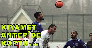 Deplasman fatihi gazi oldu