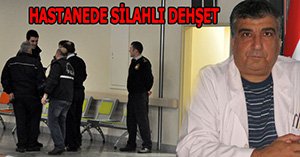 Doktor silahla dehşet saçtı