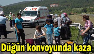 Düğüne giderken canlarından oluyorlardı....