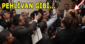 Ercoşkun CHP'lileri böyle geri püskürttü