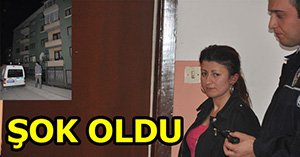 Eve gelince korkudan ne yapacağını şaşırdı