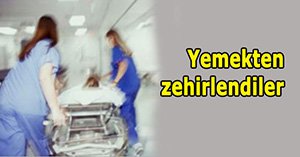 Fabrikada yemekten zehirlendiler