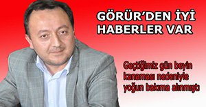 Fatih Görür'den sevindirici haber
