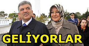 First Lady geliyor...