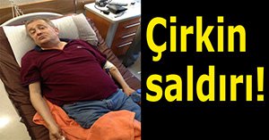 Gazetecilere çirkin saldırı...