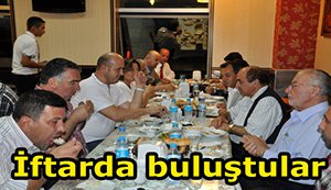 Genç işadamlarından iftar yemeği