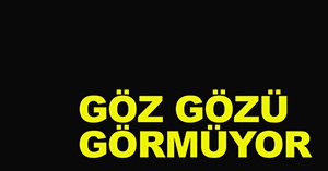 Göz gözü görmüyor..