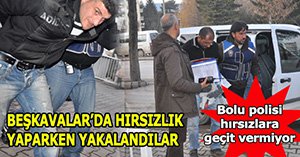 Hırsızlık şebekesi suçüstü yakalandı