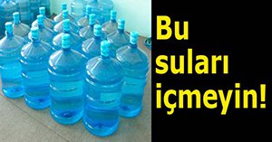 İşte içinde pislik olan su markaları...