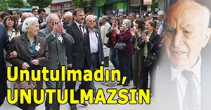 İzzet Baba'ya şükranlarımızla...