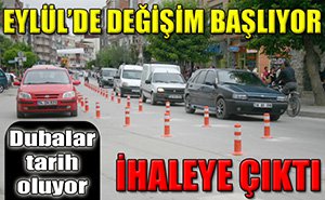 İzzet Baysal Caddesi'nde devrim...