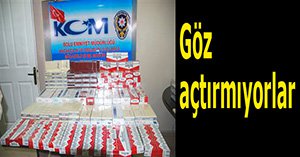 Kaçakçılara göz açtırmıyorlar..