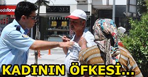 Kadın parasını alamayınca bakın ne yaptı...