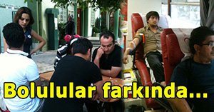 Kan bağışına yoğun ilgi