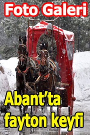 Kar yağdı, Abant'ın ortaya çıkan güzelliği araplara yaradı