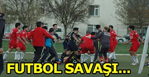 Karaçayır'da yumruklar konuştu...