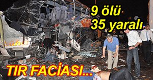 Katliam gibi kaza; 10 ölü 40 yaralı