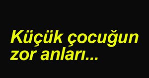 Kolu asansöre sıkışınca...