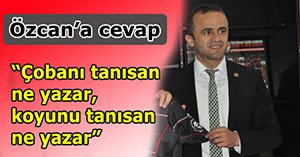 Küpçü'den Özcan'a cevap gecikmedi