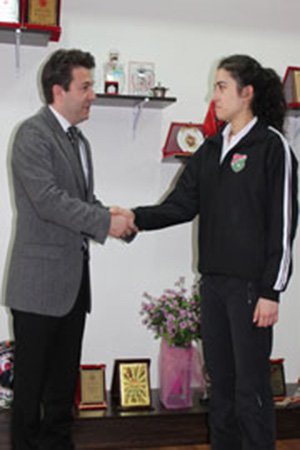 Milli sporcumuz Aladağspor'lu Dilara Ünal Avrupa yolunda