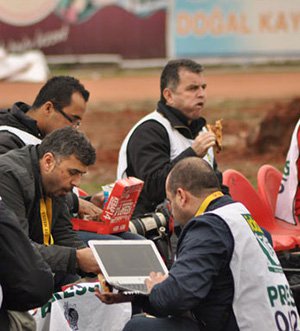 Misafir gazeteciler en iyi şekilde ağırlandı