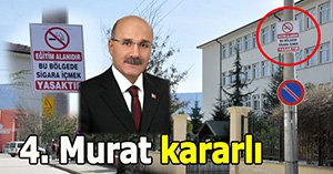 Müdür yasak alanı genişletti