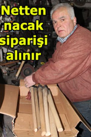 Mudurnu'da nacak ustası artık siparişlerini internetten alıyor