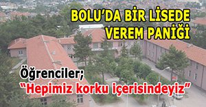 Okulda Verem paniği