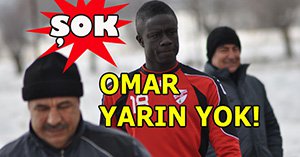 Omar Wade Güngörenspor maçında yok!