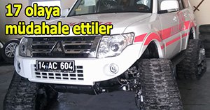 Paletli ambulanslara görevde