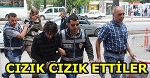 Polisi görünce ne yapacaklarını şaşırdılar