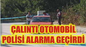 Polisten bombalı araç alarmı