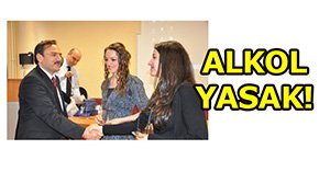 Rektörden alkol uyarısı....