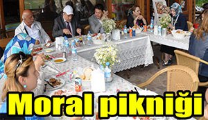 Sağlık çalışanları piknikte buluştu...