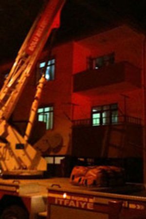 Semerkant 'ta baca yangını büyümeden söndürüldü