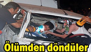 Takla atıp karşı şeride geçtiler...