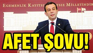 Tanju Özcan alt yapıyı unuttu şova devam etti