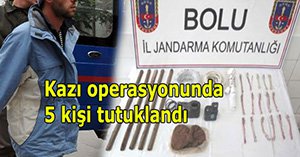 Tarihi eseri buldular ama yakalandılar