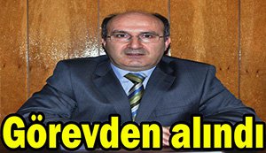 Tarım İl Müdürü'nü görevden aldılar...