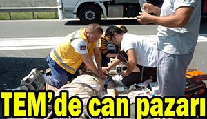 TEM'de faica; 1 ölü 4 yaralı...