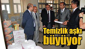 Temizlik aşkı büyüyor...