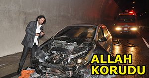 Tünelde korku dolu dakikalar...