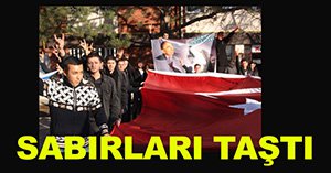 Ülkücüler AİBÜ'de ayaklandı...