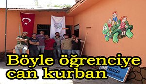 Üniversiteli öğrencilerin göz yaşartan projesi...