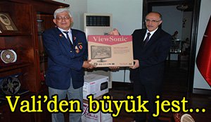 Vali'den büyük jest...