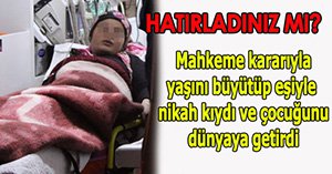 Ve o kız çocuğunu doğurdu