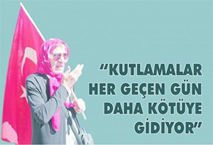 Yaşı kadının isyanı...