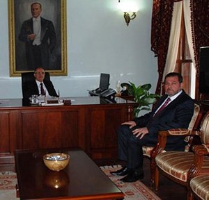 Yeni Müftü'den Vali Özçimen'e ziyaret