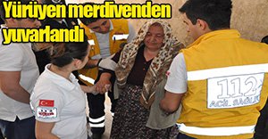 Yürüyen merdivende yine kaza!